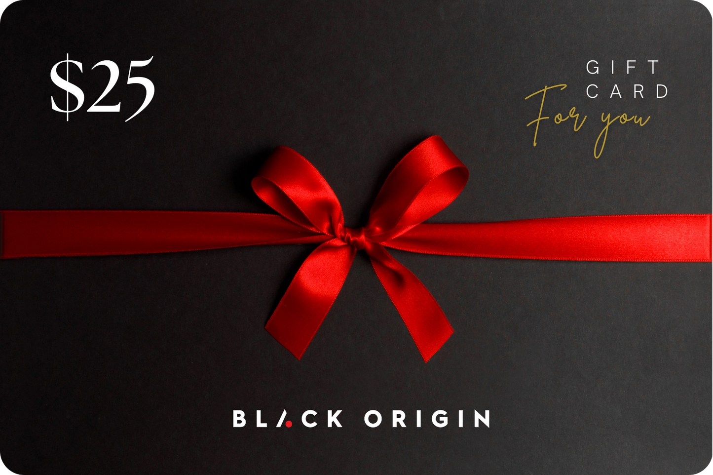Black Origin Gift Card