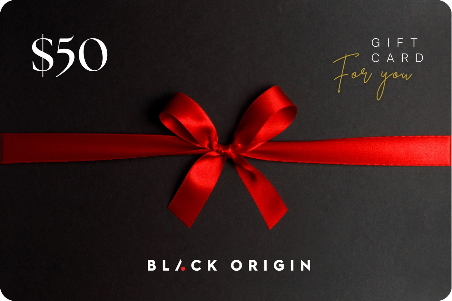 Black Origin Gift Card