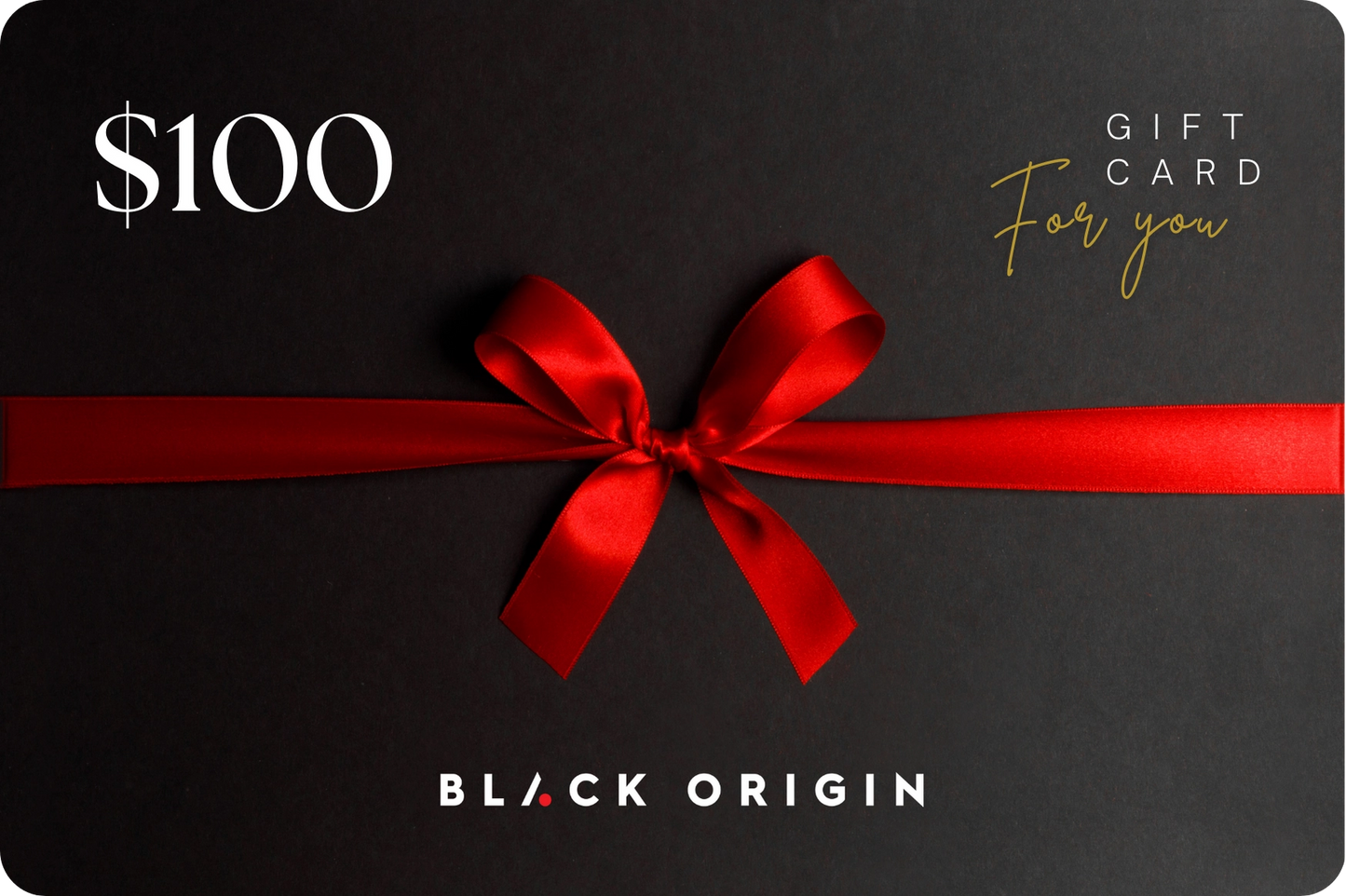 Black Origin Gift Card