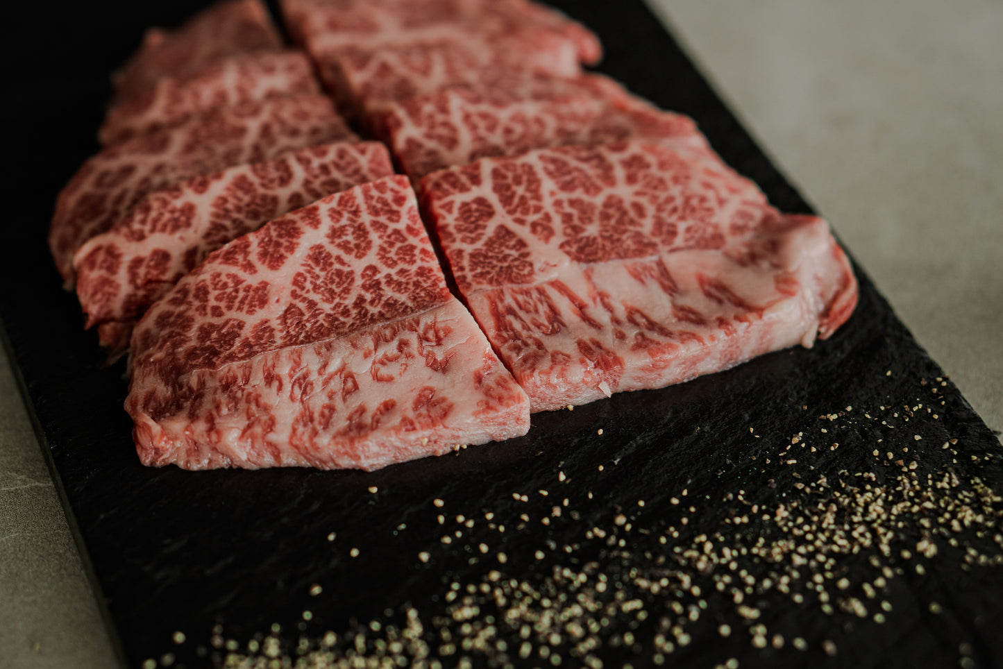 flat iron slices