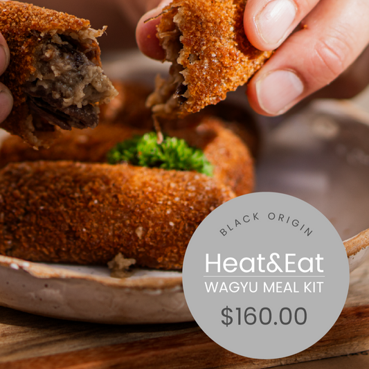 broken wagyu croquette